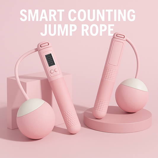 Smart Weighted Jump Rope with Electronic Counter