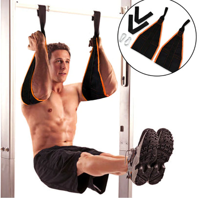Fitness Hanging Ab Straps for Pull-Up Leg Raises (Pair)